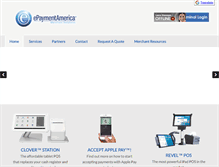 Tablet Screenshot of epaymentamerica.com